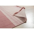 thumbnail image 4 of EORC RR03PK12X15 Hand-Knotted Wool Flat Weave Rug, 12' x 15', Pink Area Rug, 4 of 5
