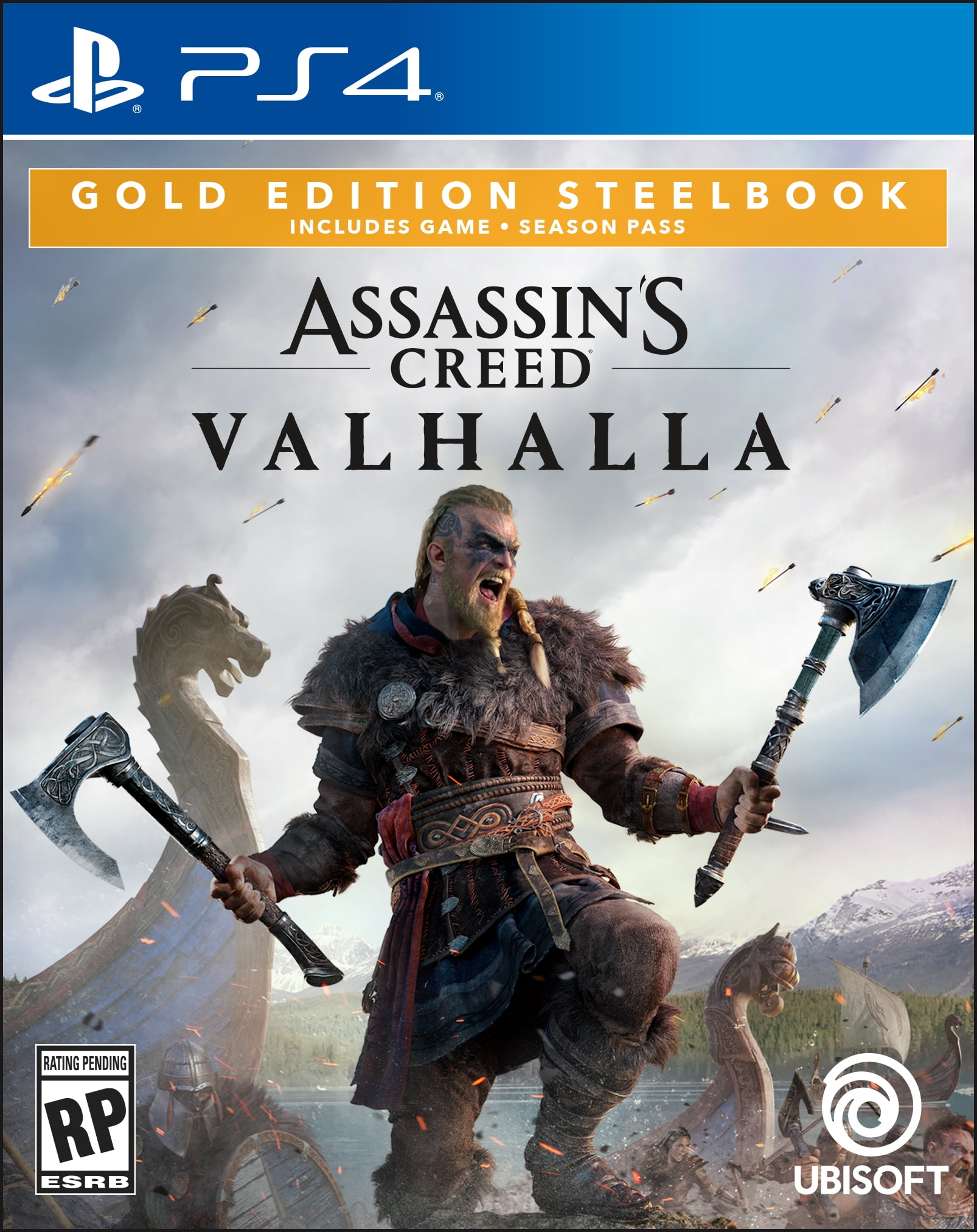 Assassin S Creed Valhalla Gold Edition Steelbook Ubisoft