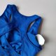 thumbnail image 5 of Conjunto de Fitness de cintura alta y levantamiento de cadera para mujer con parte de atrás bonita, sujetador deportivo, vestido de Yoga, entrenamiento ajustado y pantalones cortos deportivos, 5 of 6