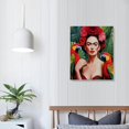 thumbnail image 3 of Nawypu  Frida Kahlo Wall Art Print, Home Decor Framed Poster Wall Art Canvas Artwork for Living Room, Pictures for Bedroom Painting (Ready to Hang, Frida Kahlo W/Birds), 3 of 4