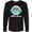 AB-Black, variant on Inktastic Great Grandpa Funny Fathers Day Long Sleeve T-Shirt