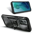 thumbnail image 2 of Compatible for Motorola Moto g POWER 5G (2024) Phone Case with Tempered Glass Screen Protector, Nagebee Full-Body Protective [Military-Grade] Magnetic Car Mount Ring Holder Durable Cover (Black), 2 of 6