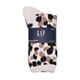 thumbnail image 3 of Calcetines Cortos Mujer GAP Estampado de Leopardo (Paquete de 6) Talla Única, 3 of 4