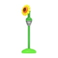 thumbnail image 2 of Máquina de burbujas automática con forma de girasol para fiestas, juguetes para bebés y niños pequeños., 2 of 6
