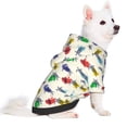 thumbnail image 2 of Zufioo Cartoon Sea Turtle Print Pet Hooded Sweatshirt, Suitable for Small Dogs Pet Hoodie Clothes-Medium, 2 of 7