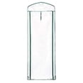 thumbnail image 2 of YAOMOBB Screened Ventilation Greenhouse Cover Clear PVC Greenhouse Replacement Cover for Sunlight Visibility and UV Resistance Zipper Door for Easy Access, 2 of 6