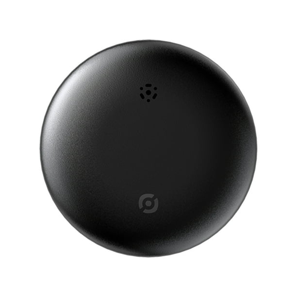 Buscador de llaves compatible con Bluetooth localizador de equipaje para perros y gatos para Apple Find My (negro)