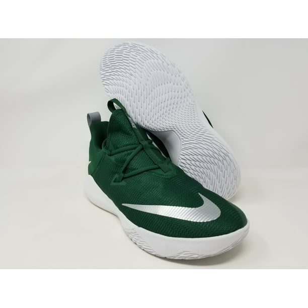 traqueteo Enciclopedia oyente Nike Men's Zoom Shift 2 TB Basketball Shoes, Green/Silver, 15 D(M) US -  Walmart.com