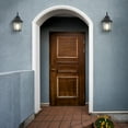 thumbnail image 2 of Design House 589564 Oak Creek Outdoor Wall Light Dusk to Dawn Uplight, Black, 2 of 22