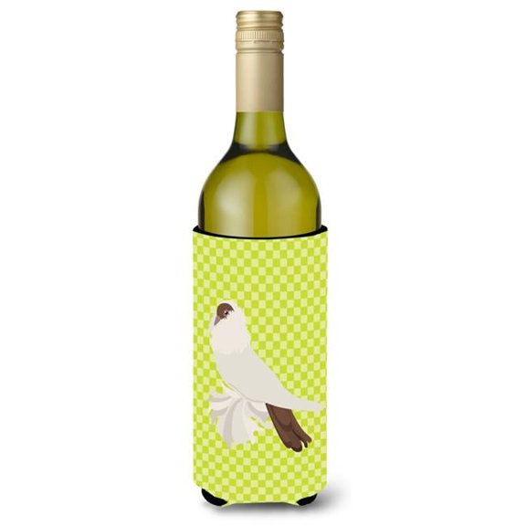 Carolines Treasures BB7770LITERK German Helmet Pigeon Green Wine Bottle Beverge Insulator Hugger