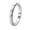 Silver, variant on Women's Rotatable Ring Stainless Steel Jewelry Black Size 5