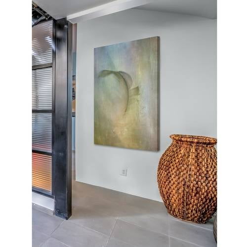 "Falling Feather" Painting Print on Wrapped Canvas