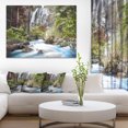 thumbnail image 1 of Blue Klonglan Cascade - Impression sur Toile de Photographie, 1 of 3