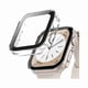 thumbnail image 1 of wonima02 Screen Protector for Apple Watch Case Cover Series 9 SE 8 7 6 5 4 40mm 44mm 41mm 45mm Tempered Glass Waterproof PC Protective Bumper Face accessries for iwatch SE2 gen2 Women Men, 1 of 1