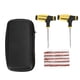 thumbnail image 1 of Kit de herramientas de reparación de neumáticos, accesorios profesionales prácticos y portátiles rápidos para coche, bicicleta y motocicleta Jadeshay A, 1 of 8