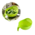 thumbnail image 2 of Rice Washer Strainer Bowl,Plastic Colander Bowls, Side Drainers Colander for Cleaning Fruits,Vegetables and Beans,Versatile Kitchen Tool Ideal for Soaking,Washing, Cleaning and Rinsing Rice(S GN), 2 of 5