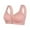 375-B, variant on ZSQDM Womens Bras Womens No Steel Ring Front Close Bra T Back Plus Size Seamless Unlined Bra For Large Bust A 46