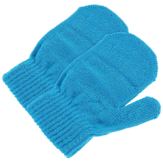 Toddler Winter Gloves Thick Knitted Mittens for Kids Warm Protection