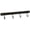 Bolt-on Rack, variant on Jeffers Bolt On Horse Tack Rack, 17" L – 4 Hook Welded Steel Rack, Bridle & Halter Organizer for Barns, Stables, Heavy Duty Equestrian Gear, Horse Equipment, Tack Storage & Horse Supplies