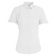 thumbnail image 2 of Brook Taverner Womens Soave Short Sleeve Poplin Shirt, 2 of 3