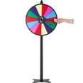 thumbnail image 3 of 24-Inch Spinning Prize Wheel with 14 Slots,Dry Erase Roulette Wheel Kit Includes 2 Markers - Portable Tabletop or Floor Standing Spinner for Fortune Wheel Games,Parties,Pubs,Trade Shows & Carnivals, 3 of 13