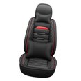thumbnail image 1 of segolike Excavator Seat Cover Dustproof PU Leather Breathable Comfortable Replacement Red, 1 of 9