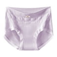 thumbnail image 3 of Besolor Underwear for Women Ribbed Mid High Waist Stretch No Show Panties Soft Breathable Ladies Briefs, 3 of 5