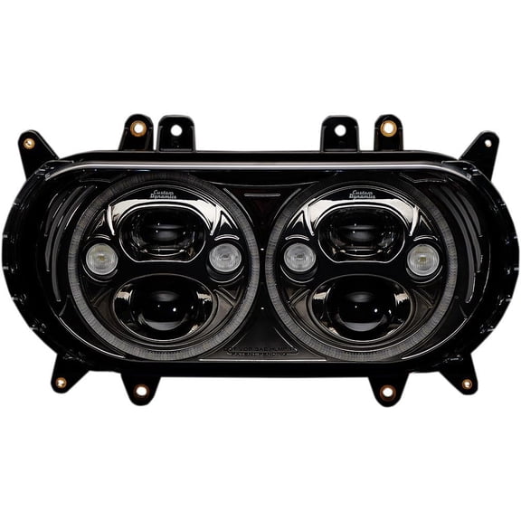 Custom Dynamics CDTB-RG-15-B 5.75in. LED Headlamps - Black