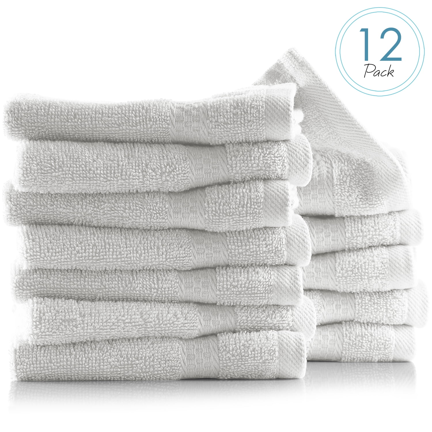 Hotel Collection Pure Cotton 500 GSM Bath Sheets White, 2 Pack Sleep&Beyond 
