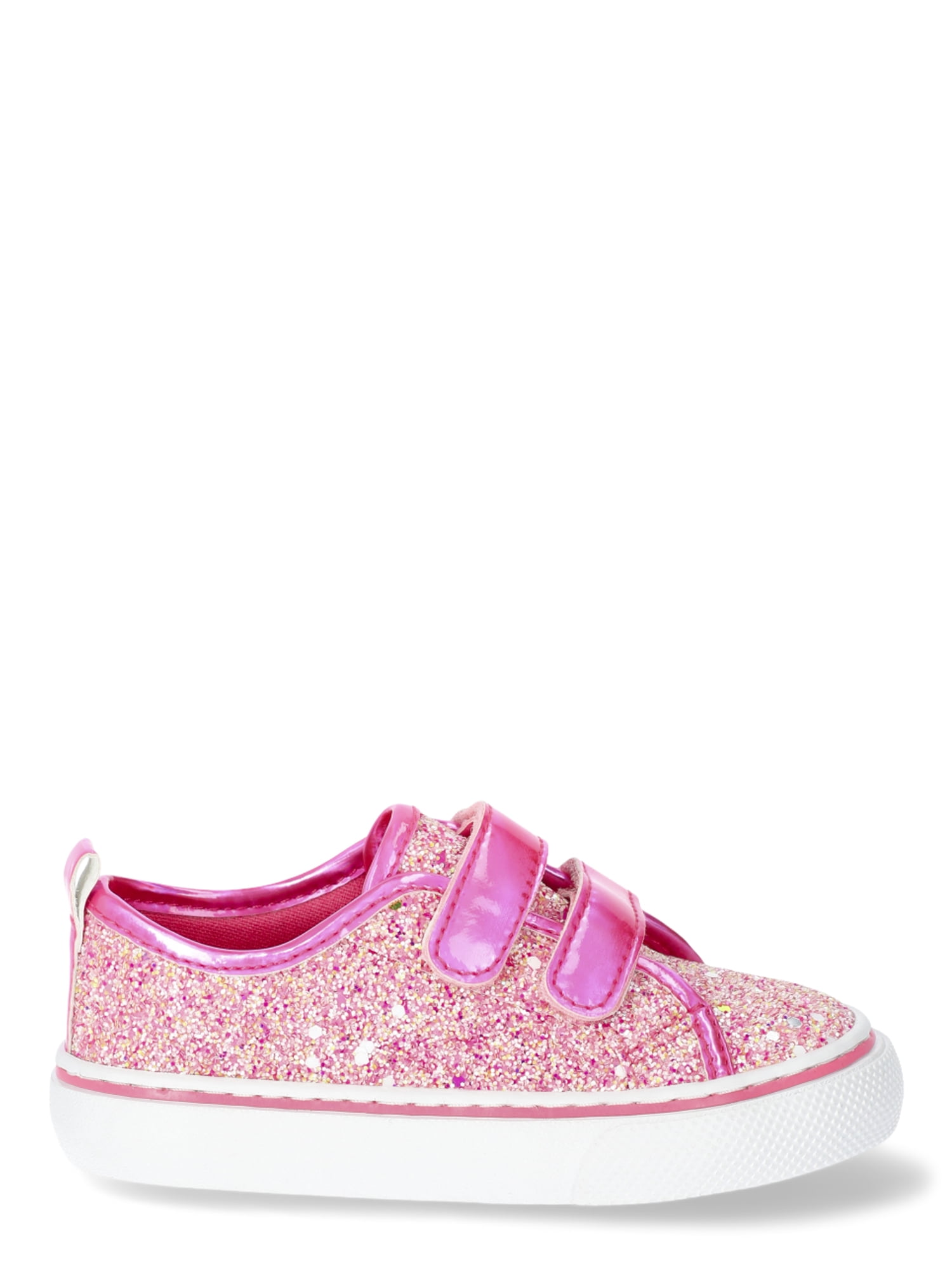 Wonder Nation Toddler Girls Canvas Skate Sneakers