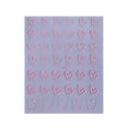 thumbnail image 1 of Heart Nail Stickers Glitter Leopard Print Valentines Romantic Nail Decorati GXV R7A8, 1 of 1