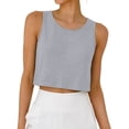thumbnail image 3 of Sleeveless Tank Top Womens Summer Camisole Lightweight Daily Wear, 3 of 6