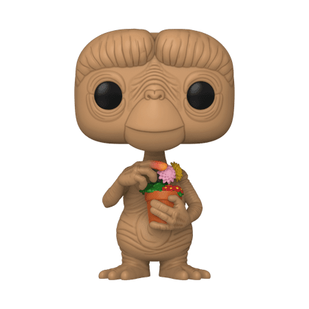 UPC: 0889698639927 | Funko Pop! Movies: E.T. 40th Anniversary – E.T. with Flowers Vinyl Figure