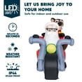 thumbnail image 3 of Joyfy 7 ft Christmas Inflatables Santa Riding Motorcycle with Reindeer Outdoor Decorations,Christmas Santa Reindeer Blow Ups Yard with Built-in LEDs for Holiday Party Garden Lawn Decor, 3 of 8