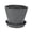 Gris, variante sur GROWTH TANK Jardinière Pot Bonsaï Pots d'Entraînement avec Plateau Jardinière Polyvalente Boîte à Fleurs Jardinière de Légumes pour Bureau Cour Patio Plancher Gris