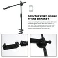 Phlegsive Desk Phone Mount Recording Stand for Live Streaming