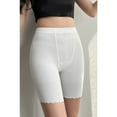 thumbnail image 5 of Leey-World Safety Shorts for Women Women's Cotton Boy Shorts Underwear Anti Chafing Soft Biker Short Plus Boy Shorts Panties White,M, 5 of 9