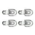 thumbnail image 1 of 4pcs D-shaped Pull-tabs Galvanized Iron Buckles for Trailers Trucks RV Camper, 1 of 7