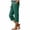 Mint Green-01, variant on Yeaiivve Summer Capri Pants for Women Boho Drawstring Elastic Wasit Capris Straight Leg Lightweight Gauze Beach Cropped Pants with Pockets Mint Green,S