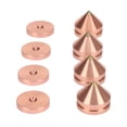 thumbnail image 1 of Speaker Spike Pads, 4PCS High Density  Isolation Feet Pads Easy Installation Shock Absorption  For Subwoofer For Recorder Black,Silver,Rose Gold, 1 of 8