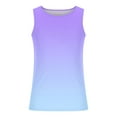 thumbnail image 4 of Xysaqa Men's Gym Workout Sports Tank Tops, Fashion Gradient Sleeveless Tee Summer Casual Big & Tall Shirts for Men S-4XL, 4 of 4