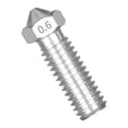thumbnail image 4 of 3D Printer Nozzle 1.75mm Extruder Large Flow Nozzle M6 extruder nozzle threaded Threaded 3D Printer Parts, Stainless Steel, 0.6mm, Silver, 4 of 6