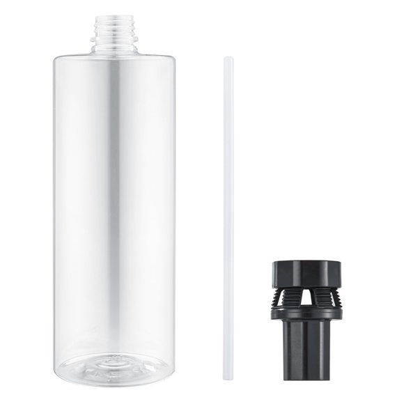 Botella dispensadora de jabón actualizada para reemplazo de botella de fregadero de cocina (500ML/17oz) DJS-ZYP-DJT-TM