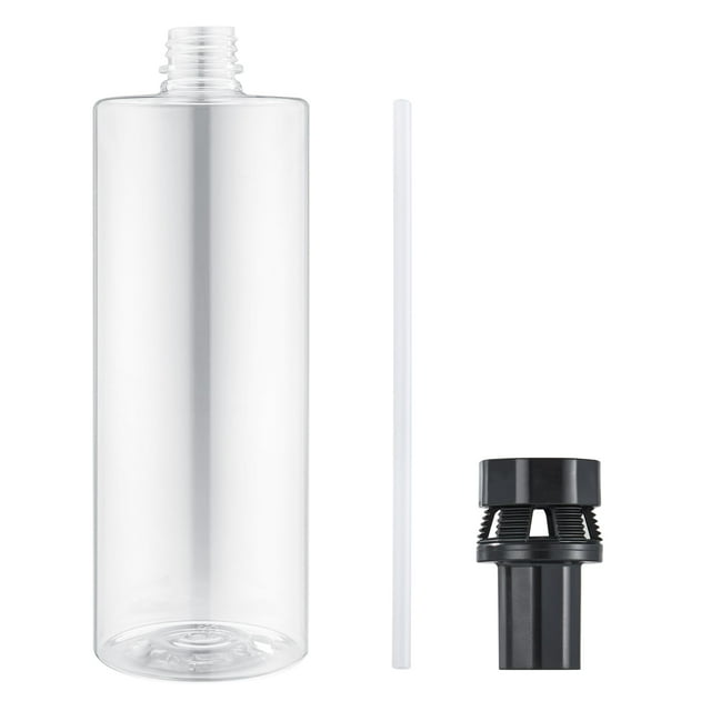 Botella dispensadora de jabón actualizada para reemplazo de botella de fregadero de cocina (500ML/17oz) DJS-ZYP-DJT-TM