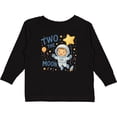 thumbnail image 3 of Inktastic Two the Moon Astronaut 2nd Birthday Boys or Girls Long Sleeve Toddler T-Shirt, 3 of 5