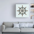 thumbnail image 3 of James Wiens 'A Day at Sea IV Aqua' Canvas Art, 3 of 3