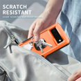 thumbnail image 6 of SaniMore for Google Pixel 6 6.4" Magnetic Case, Rugged PC & TPU Bumpers with Car Mount & Ring Kickstand Heavy Duty Full Body Protective Case for Google Pixel 6 Women Men, Orange, 6 of 9
