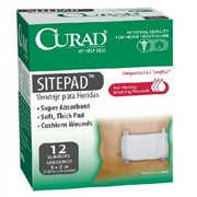 Curad Sterile Surgical Dressing Sitepads, Size: 5 X 9 In - 12 Ea