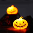 thumbnail image 4 of Halloween Pumpkin Lights, Jack O Lantern Pumpkins, Vintage Halloween Decorations Classic Pumpkin Statue Light Up Table Decor for Outdoor, Indoor, Haunted House, Porch Decoration, 4 of 6