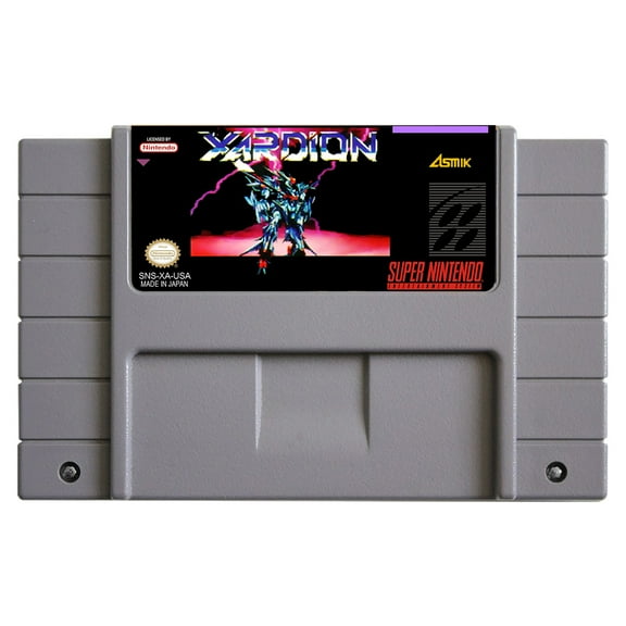 SNES Games Cartridge Xardion